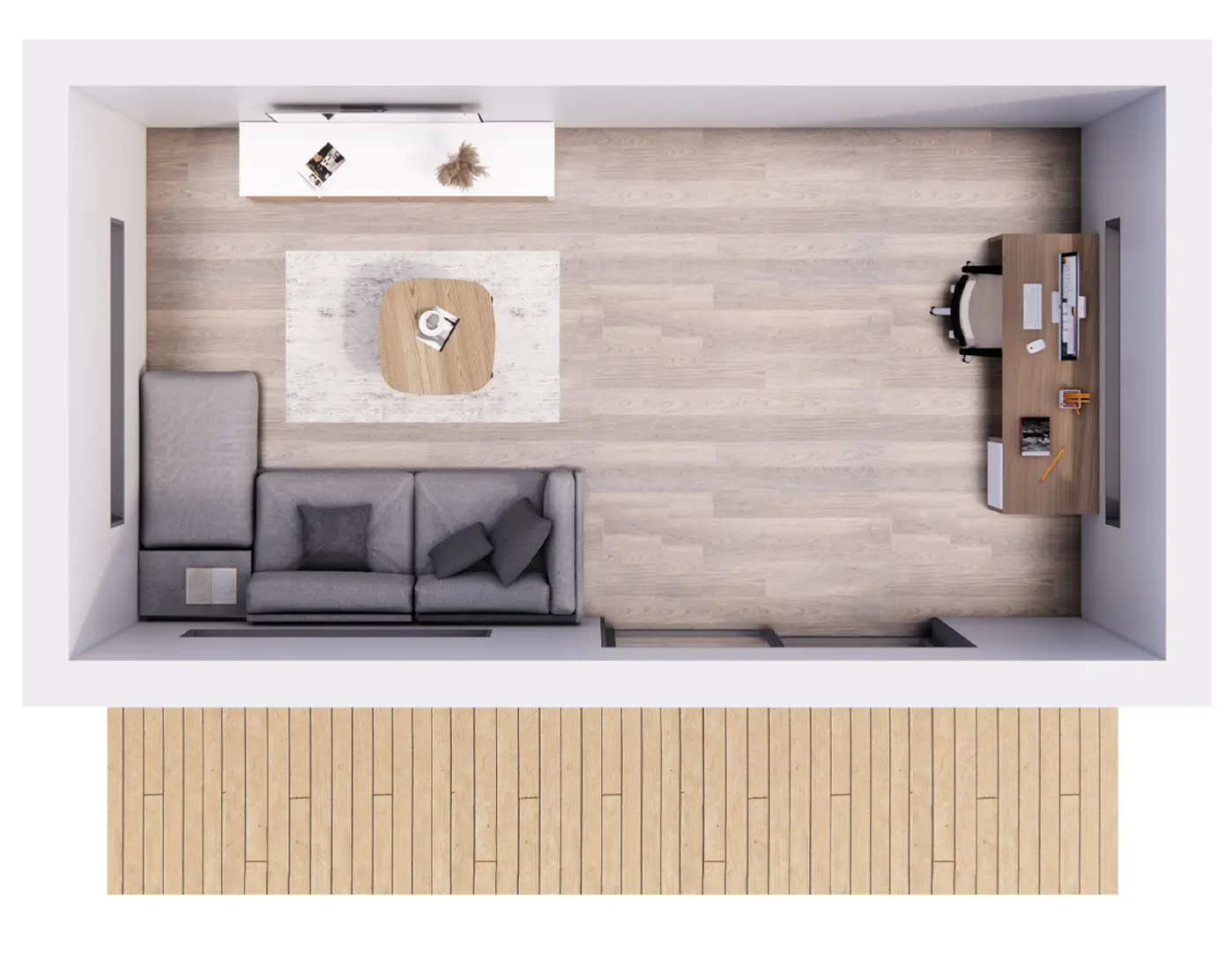 245 Versatile and Compact floor plan